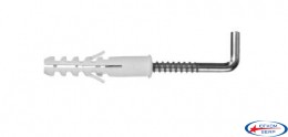 Дюбель расп. с шурупом L-rakom 6*45