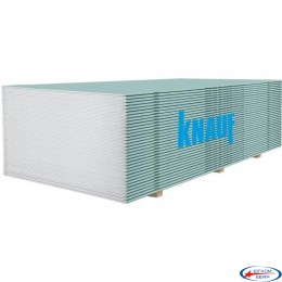 Гіпсокартон ГКПВ KNAUF 12,5мм влагост.(3,0х1,2)
